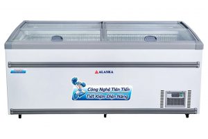 Tủ đông nằm kính phẳng Alaska 650 lít KN 650