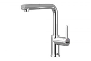 Vòi rửa bát dây rút Konox Lumo Smart Chrome
