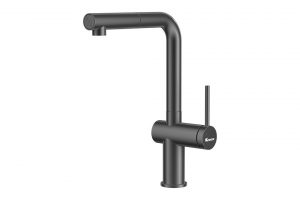 Vòi rửa bát dây rút Konox Stream Smart Gun Metal