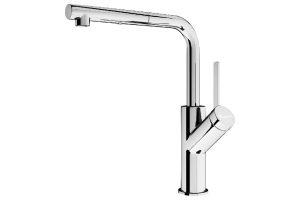 Vòi rửa bát Konox rút dây Artan Chrome