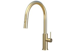 Vòi rửa bát dây rút Konox Venice Gold
