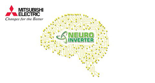 Tủ lạnh Mitsubishi MR-FX47EN(GSL)  được trang bị công nghệ Neuro Inverter