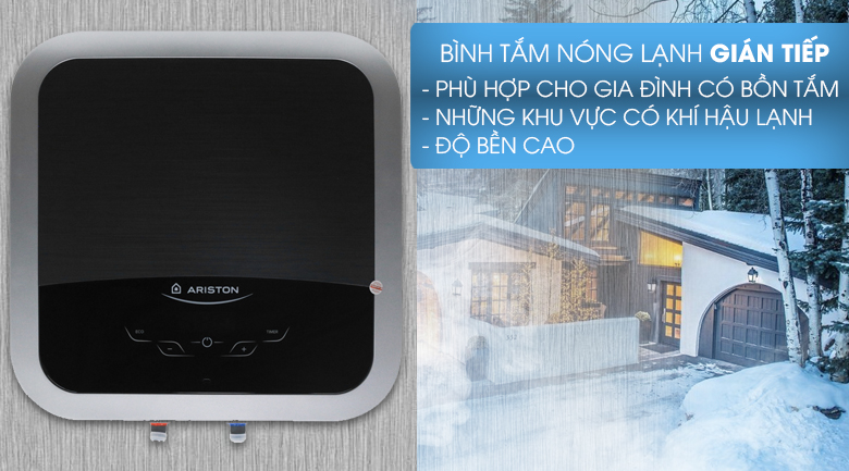 Dung tích 30 lít - Bình nóng lạnh Ariston 30 lít AN2 30 TOP 2.5 FE