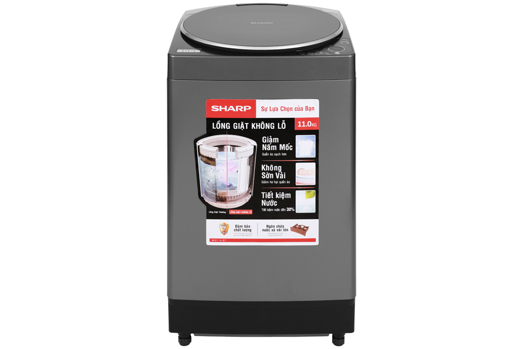 May Giat Sharp 11 Kg Es W110hv S