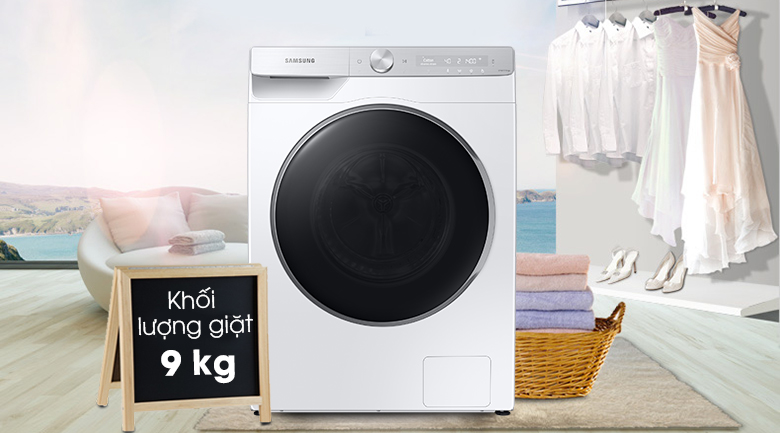 Máy giặt Samsung AI Inverter 9kg WW90TP44DSH