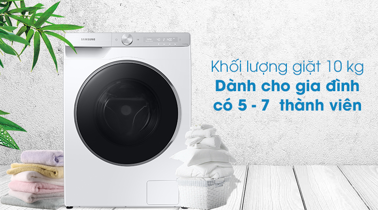 Máy giặt Samsung Inverter 10kg WW10TP44DSH