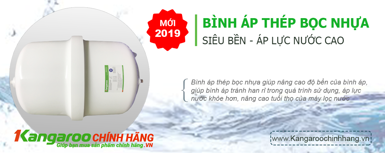 MÁY LỌC NƯỚC KANGAROO KG100HB KHÔNG VỎ