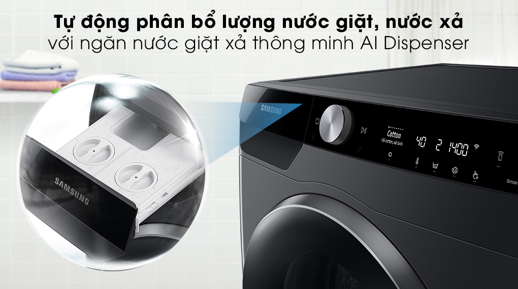 Máy giặt Samsung Inverter 10kg WW10TP44DSB