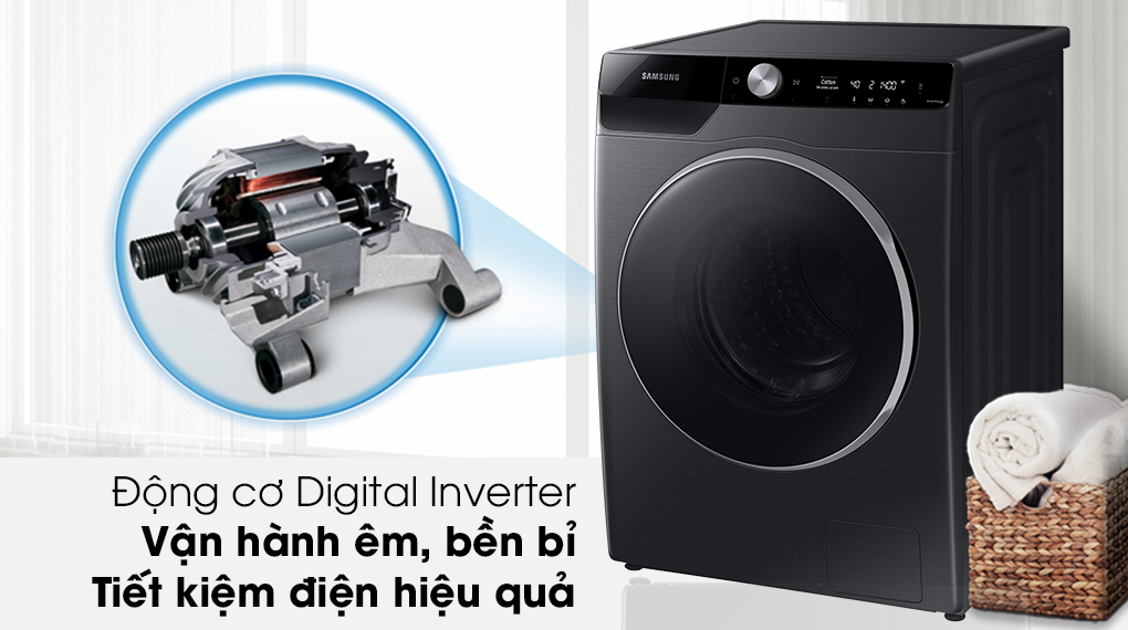 Máy giặt Samsung Inverter 10kg WW10TP44DSB