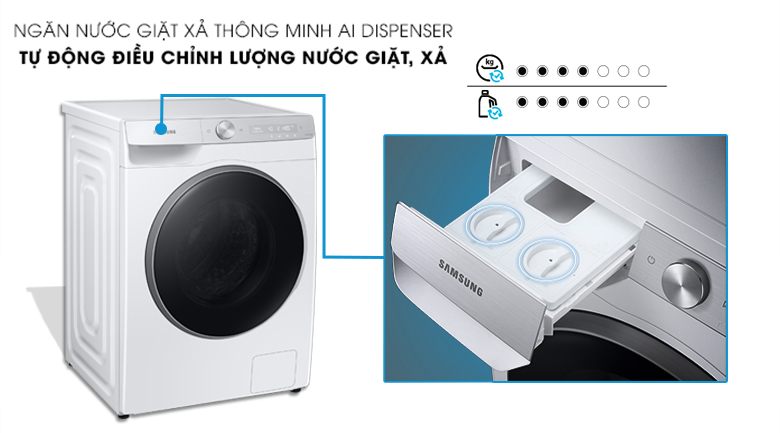 Máy giặt Samsung Inverter 10kg WW10TP44DSH