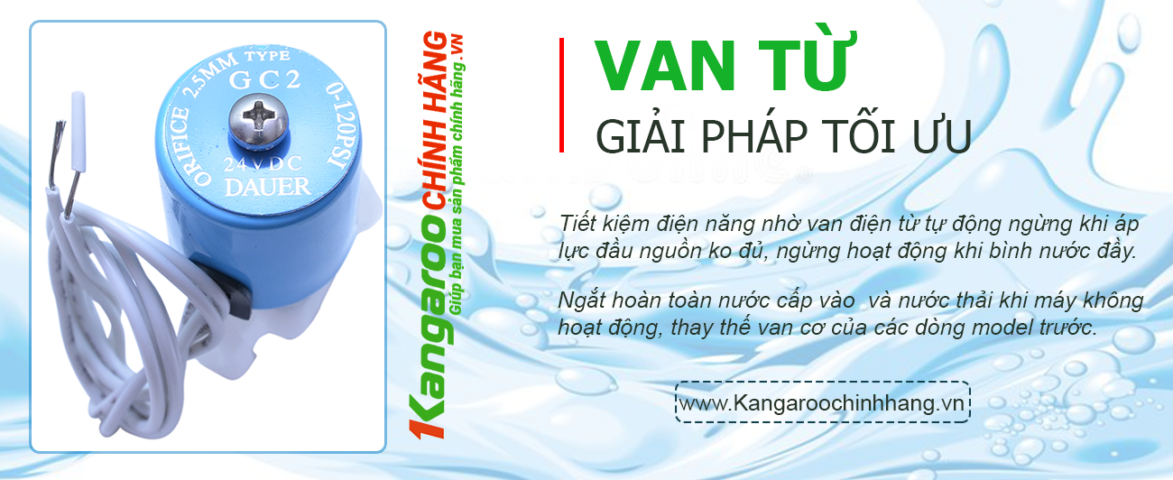 MÁY LỌC NƯỚC KANGAROO HYDROGEN KG100HG VTU