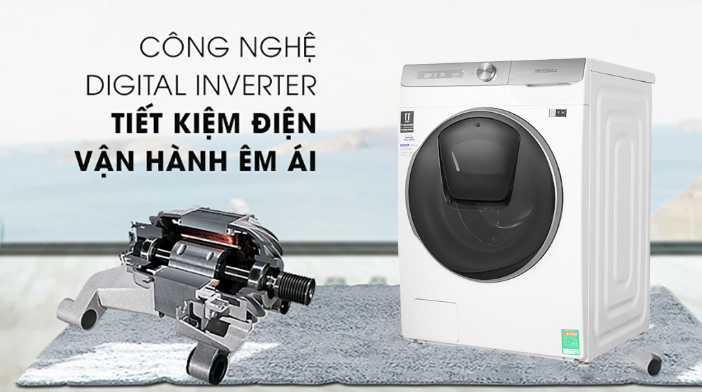 Máy giặt Samsung Inverter 9 Kg WW90TP54DSH