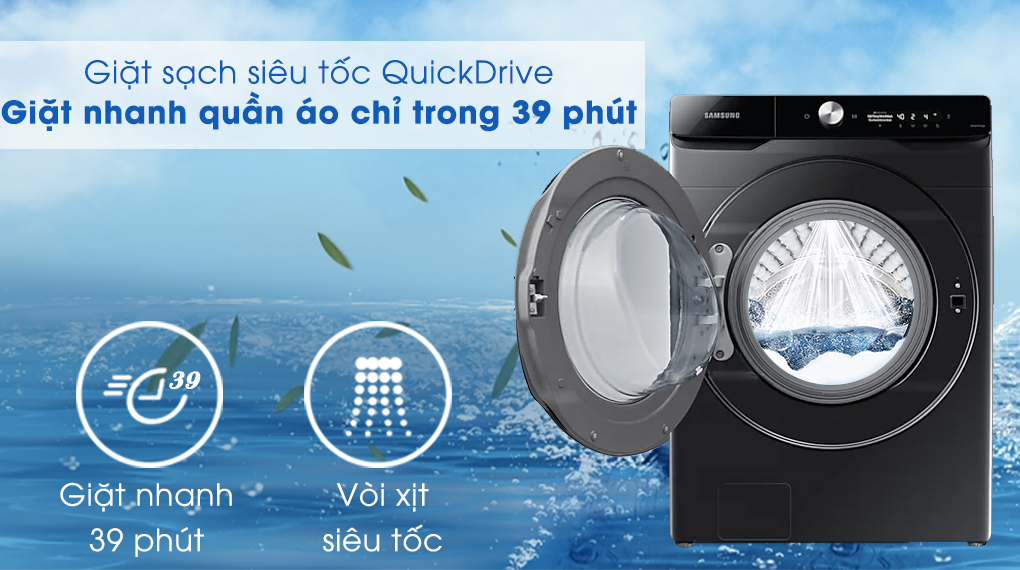 Máy giặt sấy Samsung Inverter 21 kg WD21T6500GV