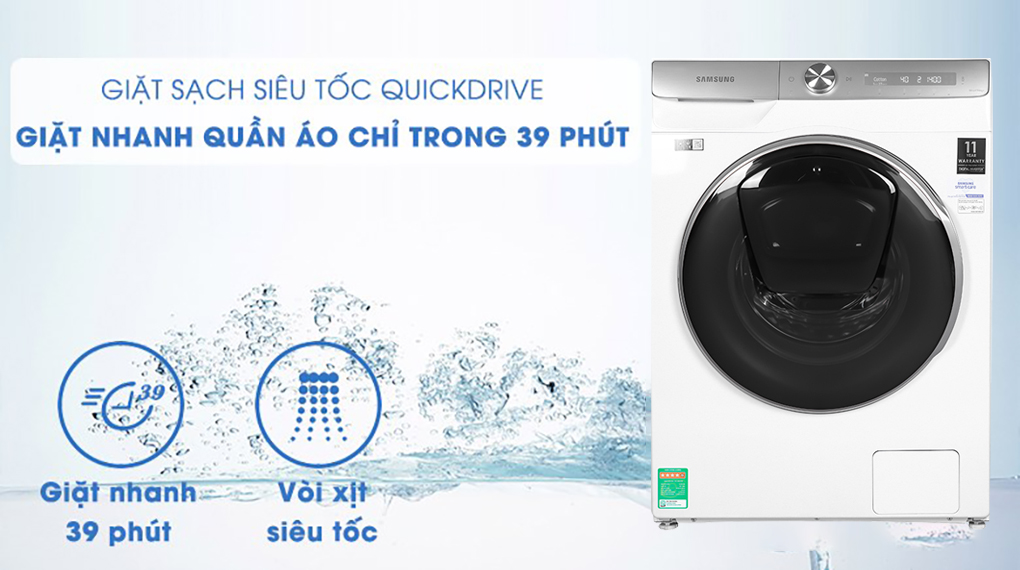 Máy giặt Samsung Inverter 9 Kg WW90TP54DSH