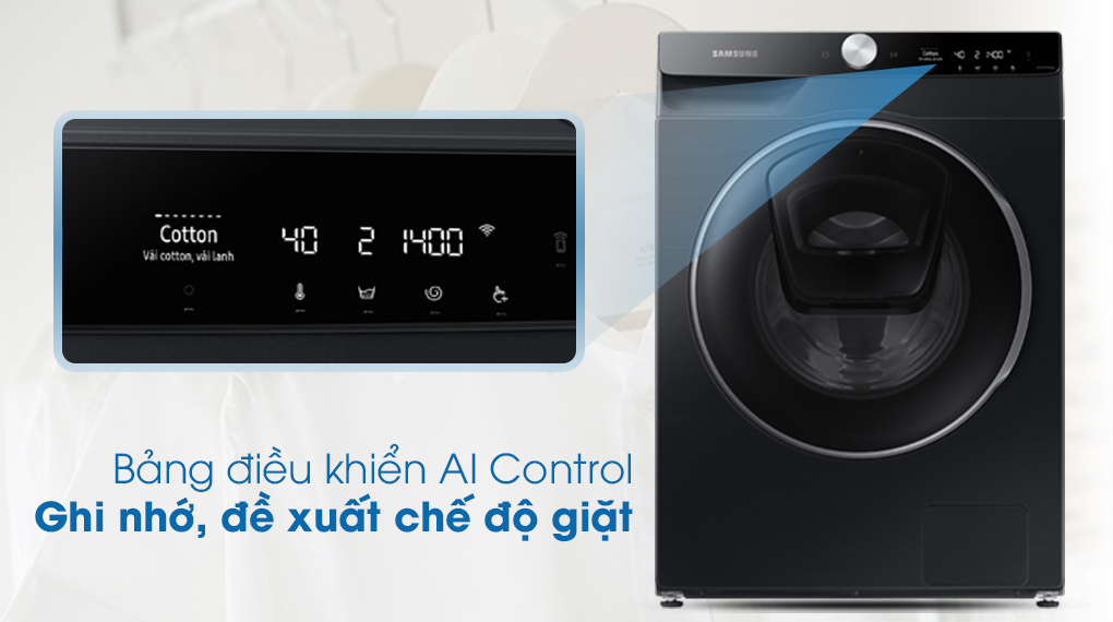 Máy giặt Samsung AI AddWash Inverter 12kg WW12TP94DSB