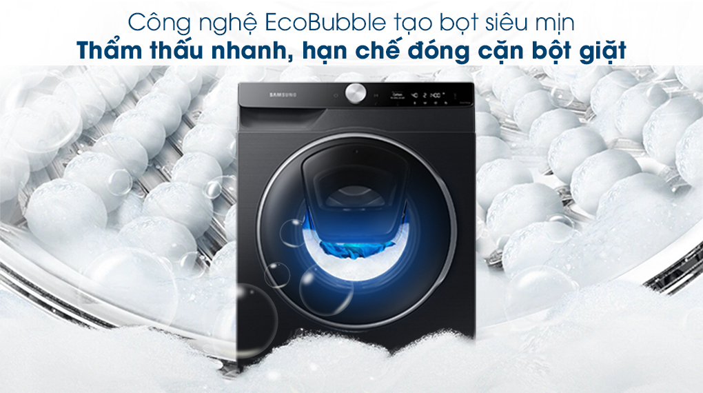 Máy giặt Samsung AI AddWash Inverter 12kg WW12TP94DSB