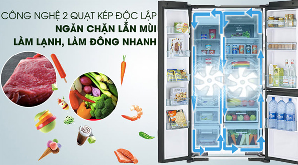 Tủ lạnh Hitachi Inverter 590 lít R-M800PGV0(GBK)