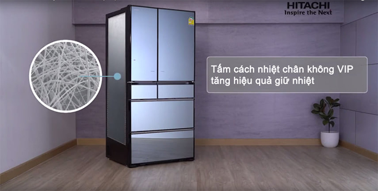 Tủ lạnh Hitachi Inverter 615 lít R-WX620KV XK