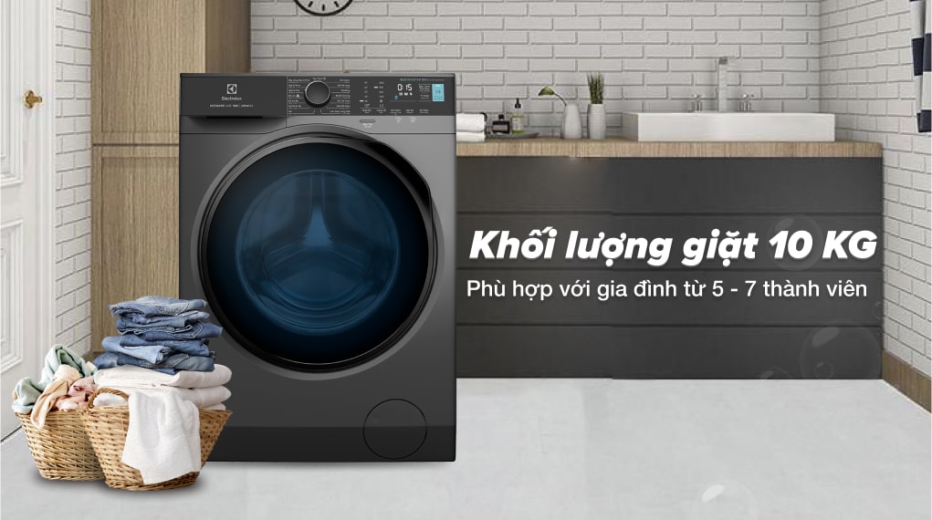 Máy giặt Electrolux Inverter 10 kg EWF1024P5SB