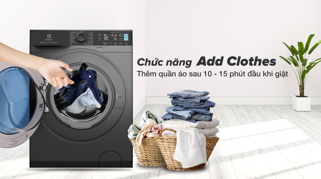 Máy giặt Electrolux Inverter 10 kg EWF1042R7SB
