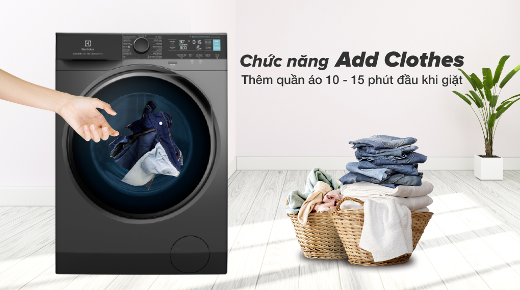 Máy giặt Electrolux Inverter 11 kg EWF1142R7SB