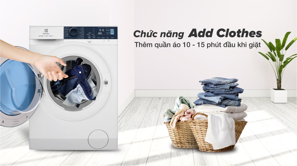 Máy giặt sấy Electrolux Inverter 10 kg EWW1024P5WB