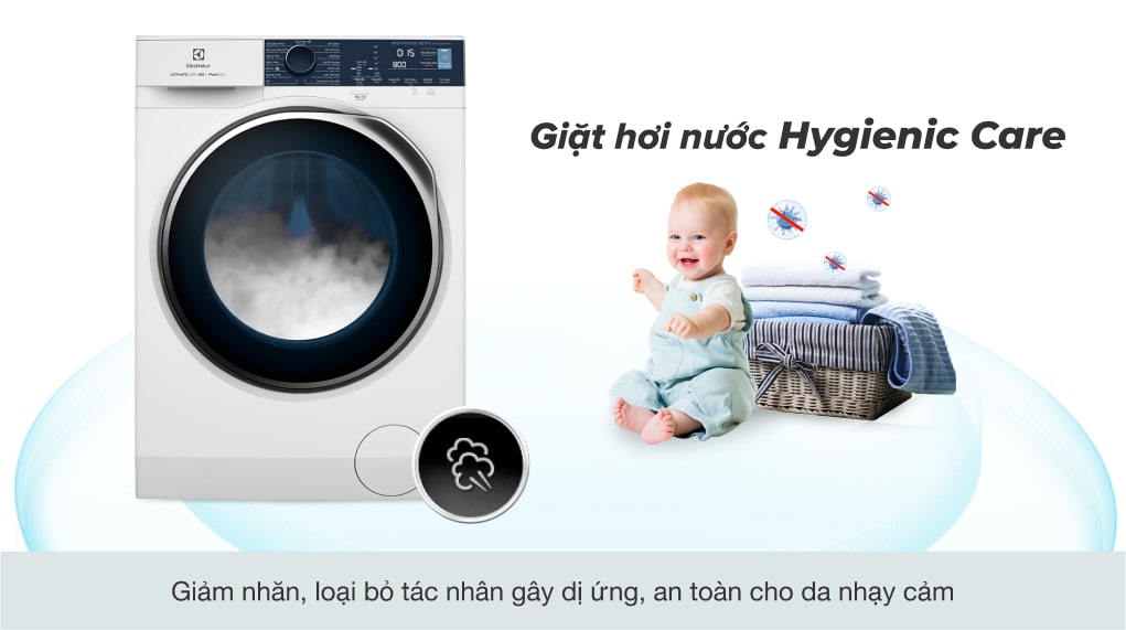 Máy giặt sấy Electrolux Inverter 10 kg EWW1024P5WB