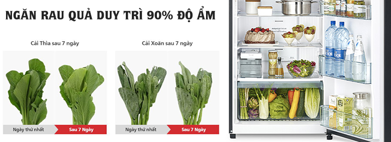 Tủ lạnh Hitachi Inverter 390 lít R-FVY510PGV0 GBK
