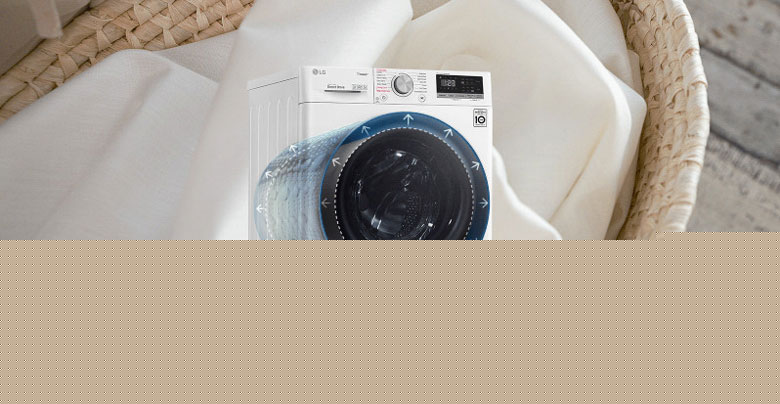 Máy giặt sấy LG Inverter 11 kg FV1411D4W