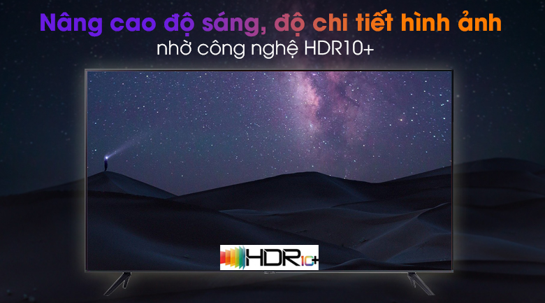 Smart Tivi Samsung 4K Crystal UHD 50 inch UA50AU7200