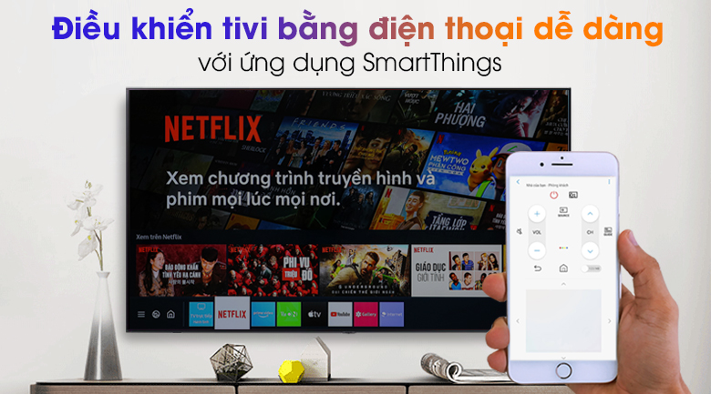 Smart Tivi Samsung 4K Crystal UHD 50 inch UA50AU7200