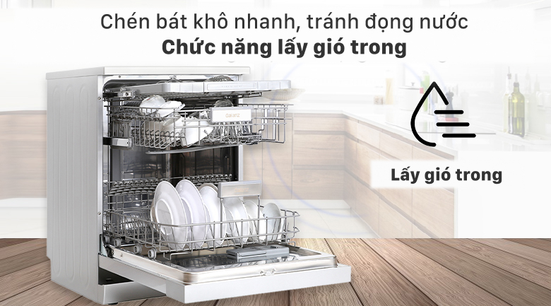 Máy rửa chén độc lập có sấy Galanz W60B1A401M-AE5(SS)