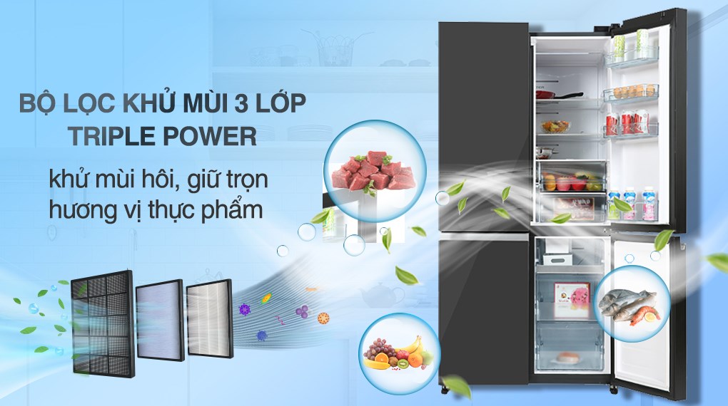 Tủ lạnh Hitachi Inverter 569 lít R-WB640PGV1 GMG