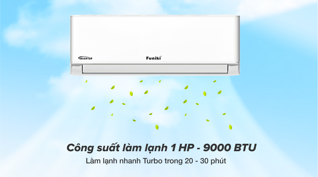 Máy lạnh Funiki Inverter 1 HP HIC09TMU