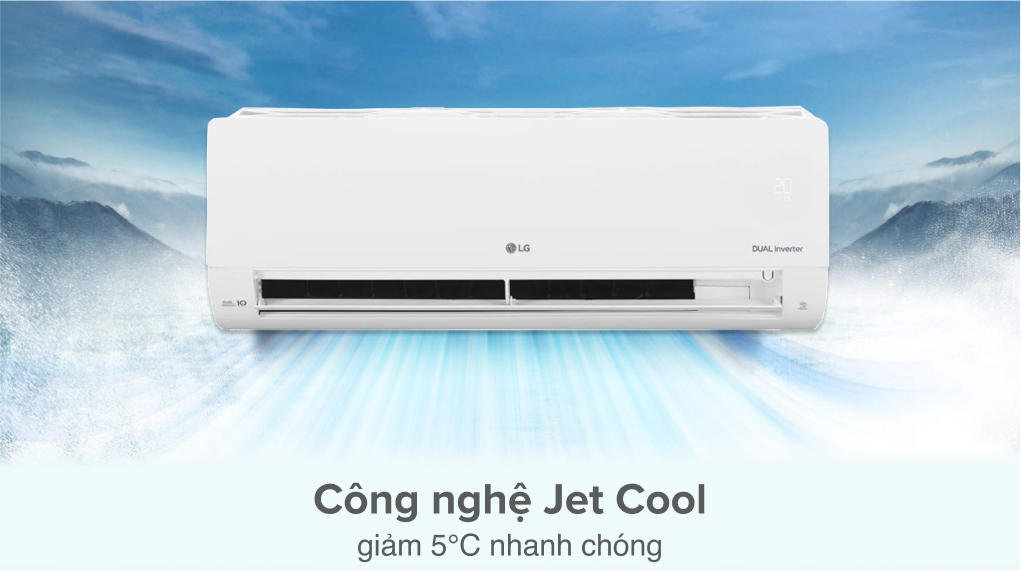 Máy lạnh 2 chiều LG Inverter 1 HP B10END1