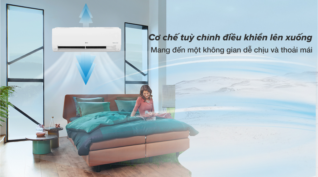 Máy lạnh 2 chiều LG Inverter 1.5 HP B13END1