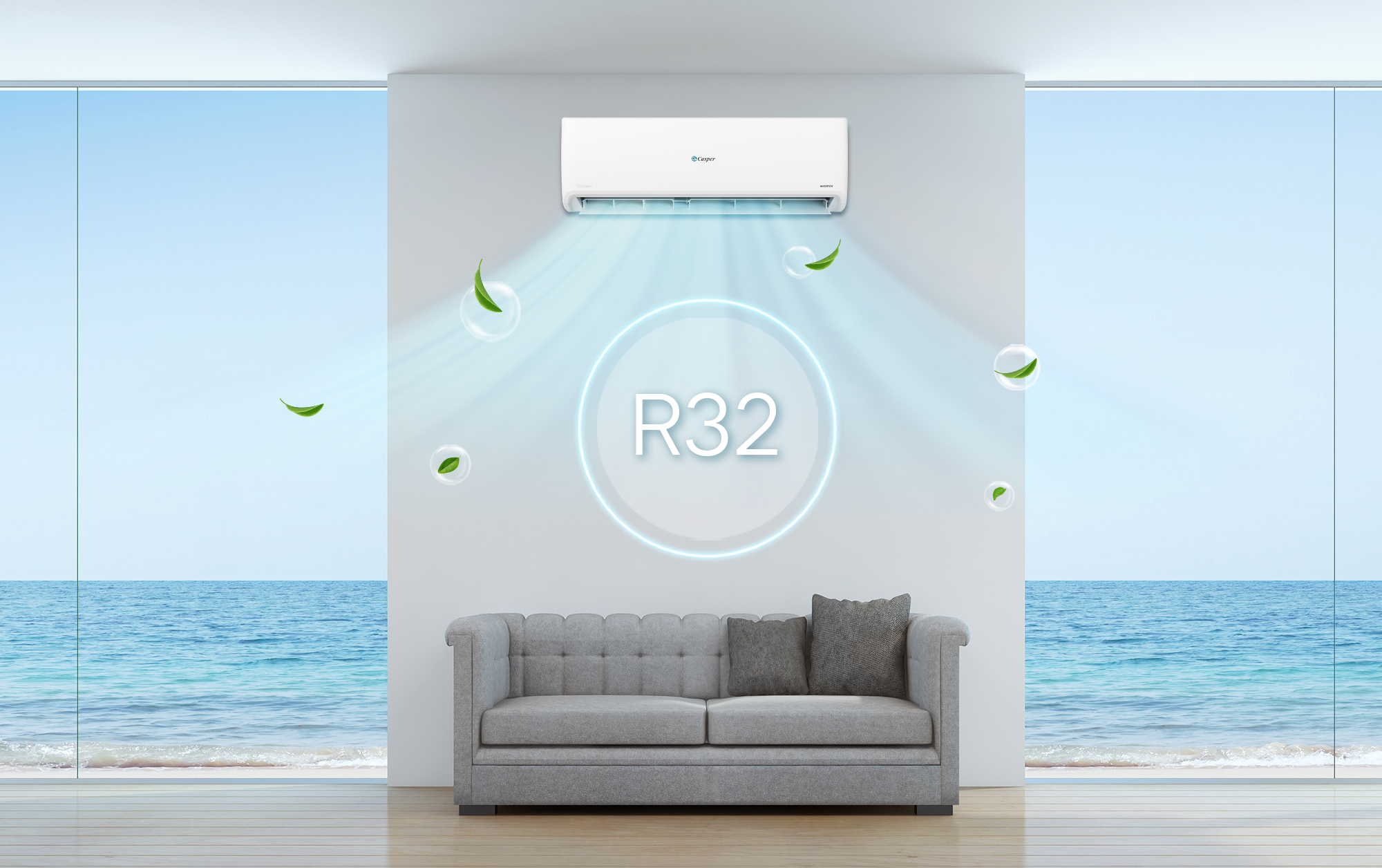 Máy lạnh Casper 1 HP LC-09FS33