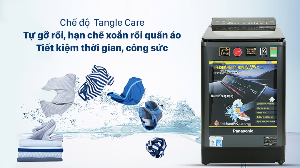 Máy giặt Panasonic Inverter 14 Kg NA-FD14V1BRV