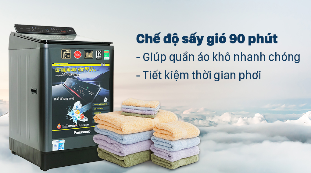 Máy giặt Panasonic Inverter 16 Kg NA-FD16V1BRV
