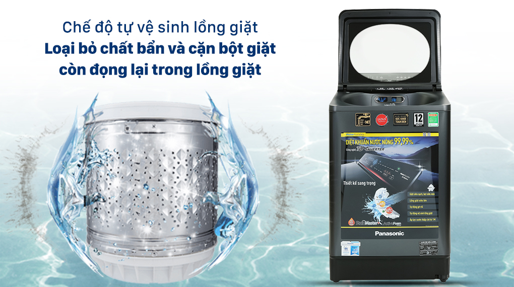 Máy giặt Panasonic Inverter 14 Kg NA-FD14V1BRV