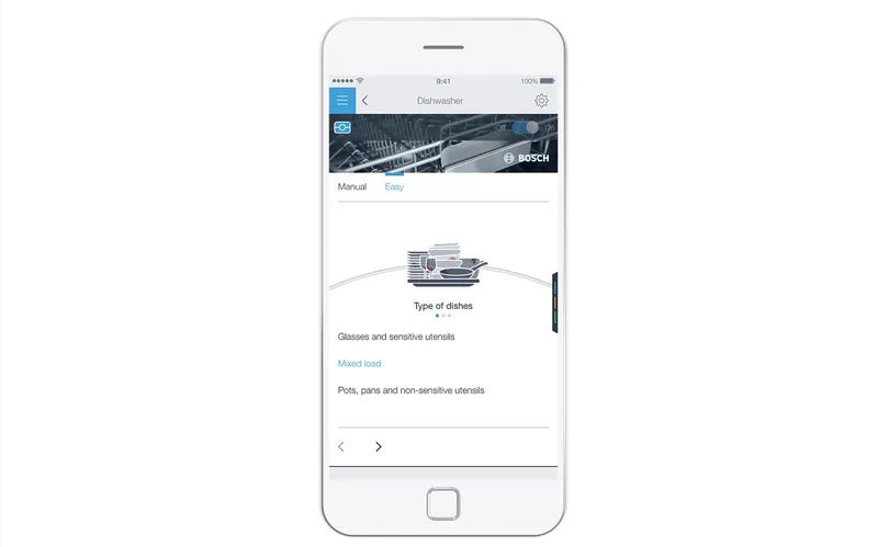 Máy rửa bát Bosch bán âm SMI6ZCS00E