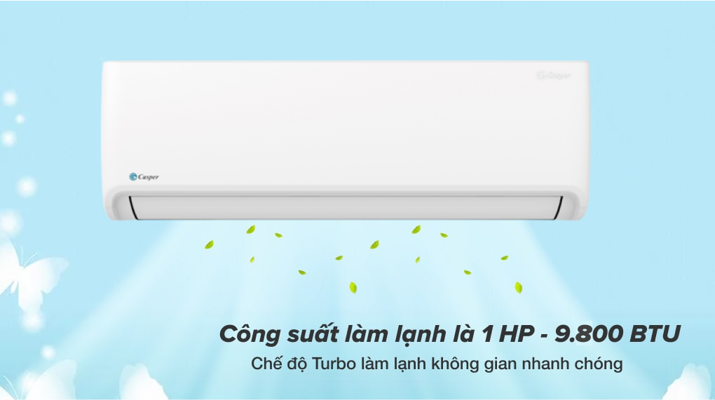 Máy lạnh Casper 2 chiều Inverter 1 HP GH-09IS33