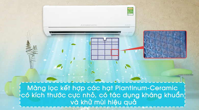 Điều hòa 2 chiều Mitsubishi Electric Inverter 1 HP MSZ-HL25VA