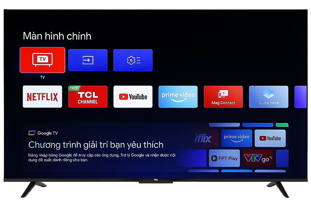 Google Tivi Tcl 4k 55 Inch 55p635