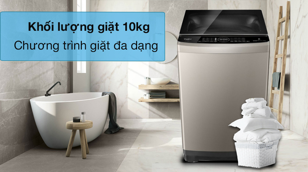 Máy giặt Whirlpool Inverter 10 kg VWIID1002FG