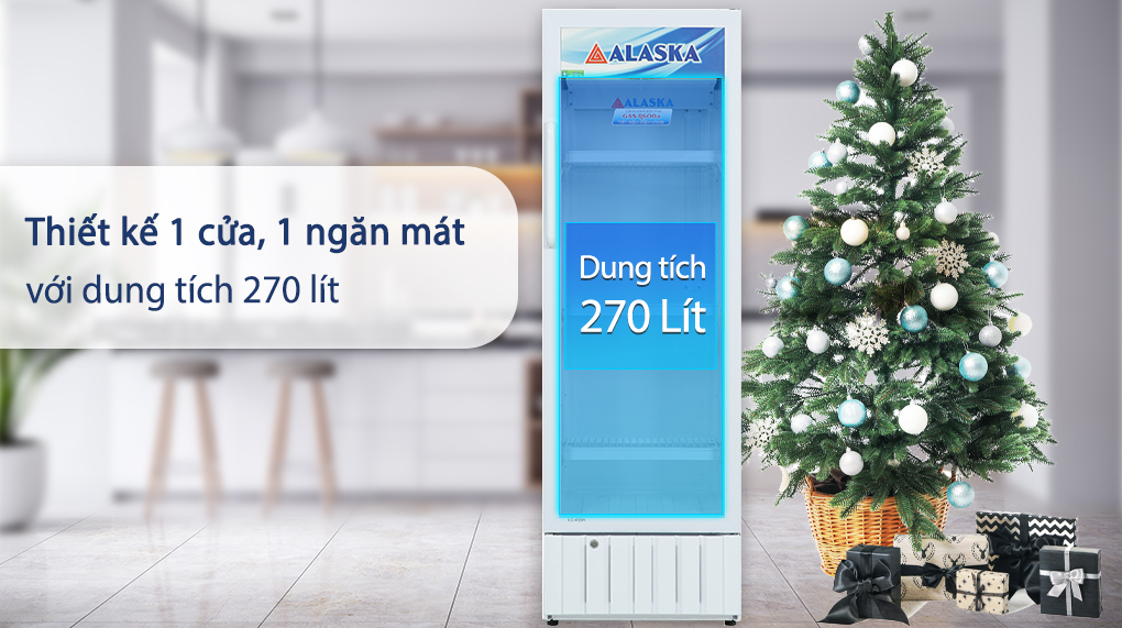 Tủ mát Alaska 270 lít LC 455H