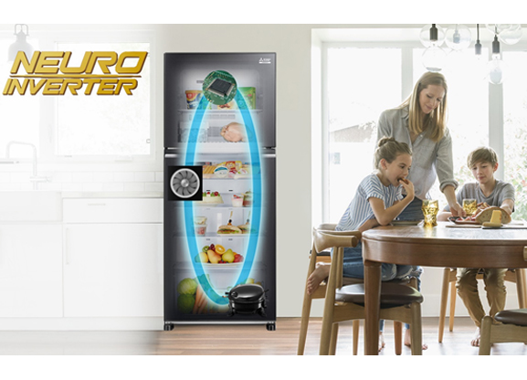 Tủ lạnh Mitsubishi Electric Inverter 635 lít MR-LA78ER-GBK-V
