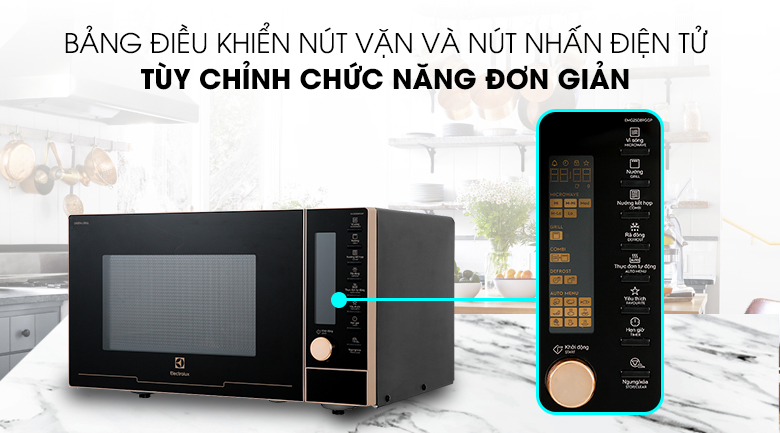 Lò vi sóng có nướng Electrolux EMG25D89GGP 25 lít