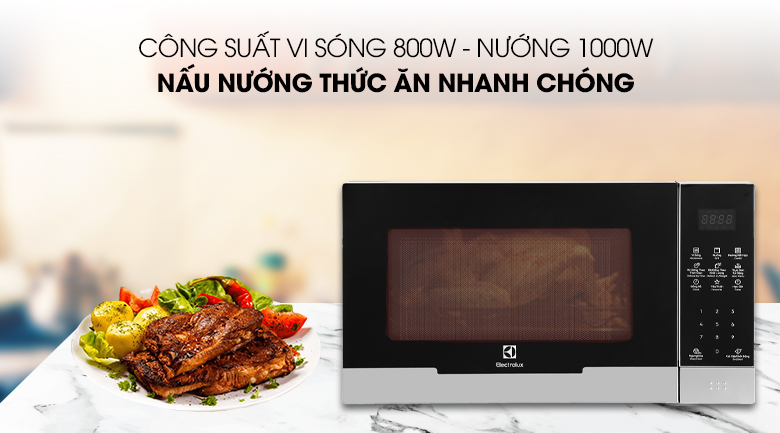 Lò vi sóng có nướng Electrolux EMG23DI9EBP 23 lít