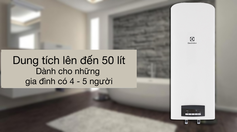 Máy nước nóng gián tiếp Electrolux 50 lít 2000W EWS502DX-DWE